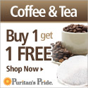 Puritan's Pride: Coffee - Buy 1 Get 1 Free