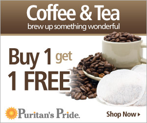 Puritan's Pride: Coffee - Buy 1 Get 1 Free