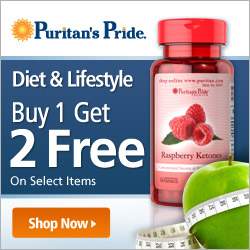Puritan's Pride: Diet & Lifestyle - Buy 1 Get 2 Free